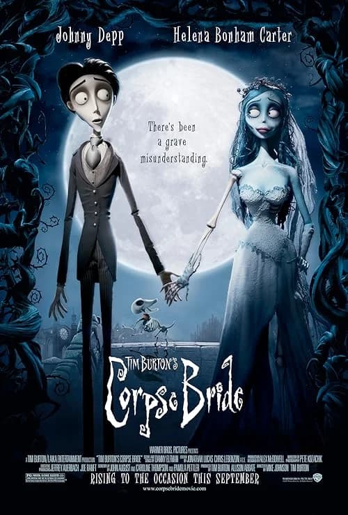 Corpse Bride film posteri