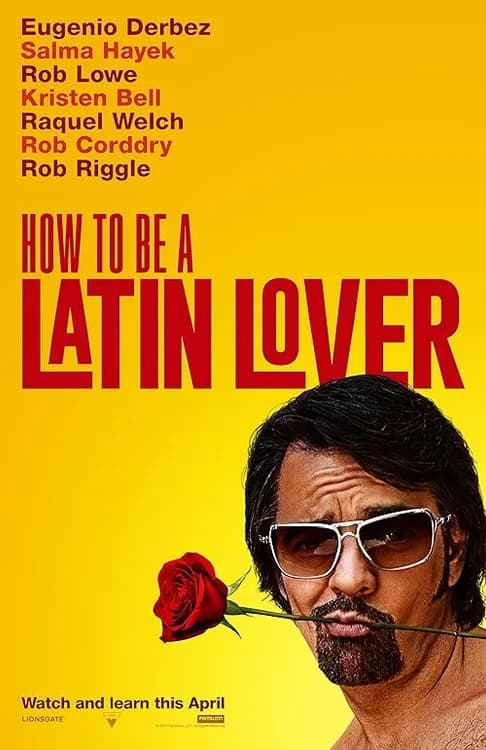 How to Be a Latin Lover film posteri