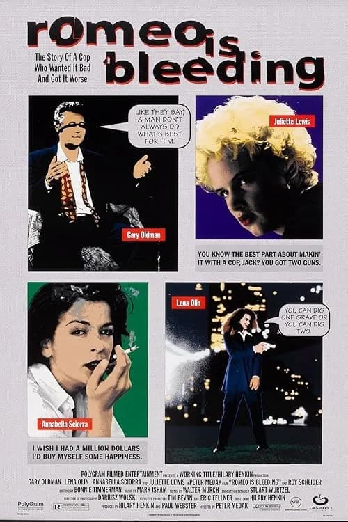 Romeo Is Bleeding film posteri