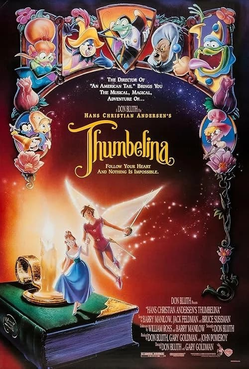 Thumbelina film posteri