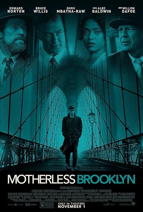 Motherless Brooklyn film posteri