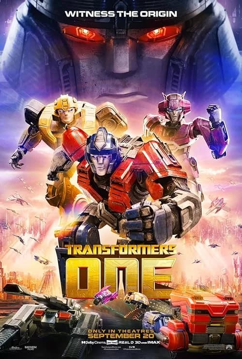 Transformers One film posteri